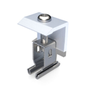 END CLAMP 30 – 50MM SILVER SOLAR PANEL MOUNT