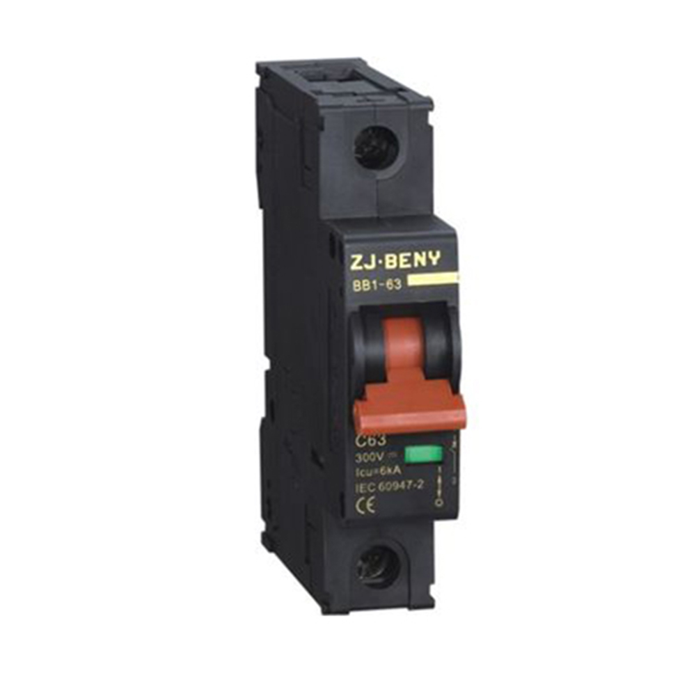 ZJBENY DC CIRCUIT BREAKER PV – 1 POLE 63A 300V