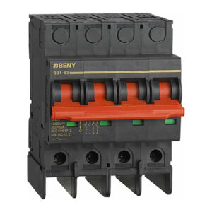 ZJBENY DC CIRCUIT BREAKER PV – 4 POLE 63A 1200V