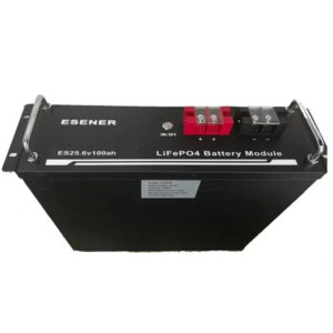 2.56KWH, 24V, Esener Lithium Battery – Rack Mount