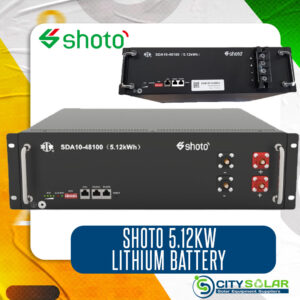 Shoto 5.12kwh lithium battery